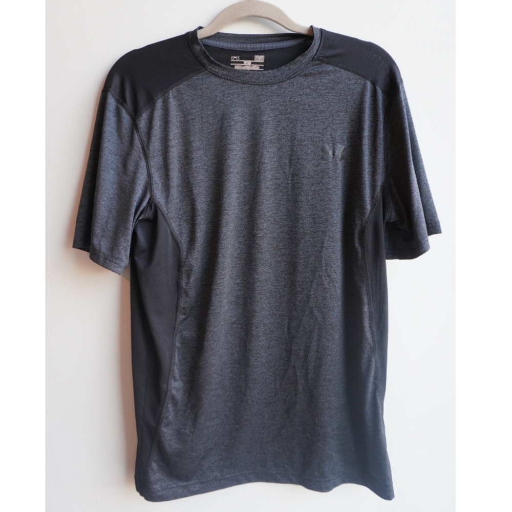Under Armour HeatGear Dri-Fit Tshirt, Gray, Men’s M